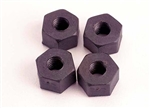 TRAXXAS 2747... NUTS NYLON WHEEL (4) TRX1