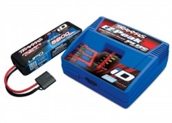 TRAXXAS ... CHARGER COMBO PACK (#2970 ID CHARGER 2843X 5800mah LiPo)