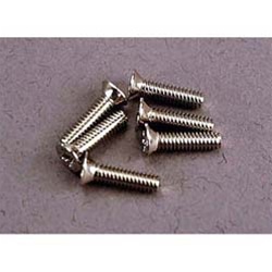 TRAXXAS 3161... COUNTERSUNK SCREW 2X8MM (6)