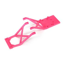 TRAXXAS ... SKID PLATES FRONT & REAR PINK