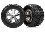 TRAXXAS ... TIRES/WHEEELS ASSEM REAR 2.8