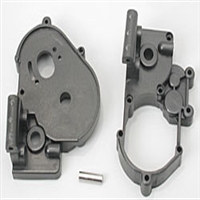 TRAXXAS ... GEARBOX HALVES W/IDLER GR SHFT