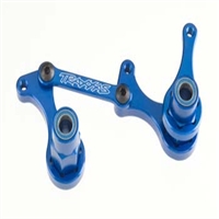 TRAXXAS ... ALUM STEERNG BELL CRANK  BLUE