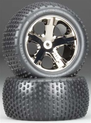 TRAXXAS ... TIRES & WHEELS ASSM RE(2)