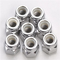 TRAXXAS 4147... NYLON LOCKNUTS 5MM (8)