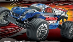 TRAXXAS ... NITRO SPORT W/ RADIO ASSM