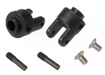 TRAXXAS ... OUTPUT YOKES BLK(2)      DIFF