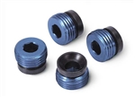 TRAXXAS 4934X... ALUM CAPS PVTBALL BL        TM