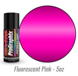 TRAXXAS ... BODY PAINT PROGRAPHIX FLUORESCENT PINK (5OZ)