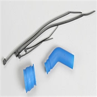TRAXXAS ... CPLR BL/EXH DEF/TIES     PIPE