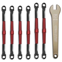 TRAXXAS ... ALM TURNBUCKLES RED JATO