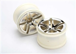 TRAXXAS 5574... FR WHEELS CHROME JATO (2)