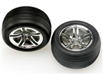 TRAXXAS ... TIRES & WHEELS FRONT (2)