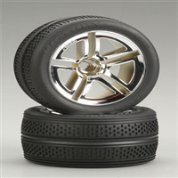 TRAXXAS 5575... TIRES/WHLS ASM JATO(2)     FR