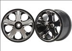 TRAXXAS 5577A... CHROME ALLSTAR 2.8        BLK