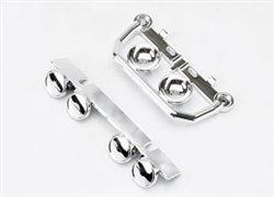 TRAXXAS ... LIGHT BAR FRONT BUMPER (CHROME) (1) ROOF LIGHT BAR (CHROME)