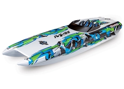 TRAXXAS EEN... M41 40" CATAMARAN ELECTRIC GREEN