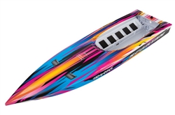 TRAXXAS ... HULL SPARTAN PINK GRAPHICS (FULLY ASSEMBLED)