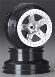 TRAXXAS 5872... WHEELS SATIN CHRM RE SLSH5872
