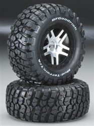 TRAXXAS ... TIRE/WHL ASSY GLUED SL4X45877