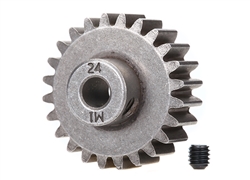 TRAXXAS ... PINION GEAR 24T (1.0 METRIC PITCH) (FITS 5MM SHAFT)