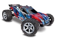 TRAXXAS UE... RUSTLER 4X4 VXL BLUE