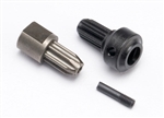 TRAXXAS ... DRIVE HUB CENTER REAR SLASH 4
