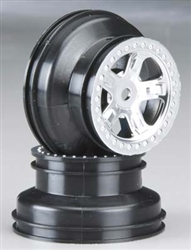 TRAXXAS 7072... WHEEL SCT CHROME DUAL    7072