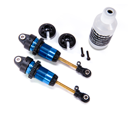 TRAXXAS ... SHOCK GTR LONG BLUE ALUMINUM
