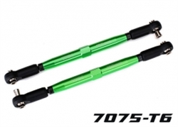 TRAXXAS ... TOE LINKS X-MAXX (TUBES GREEN-ANODIZED 7075-T6 ALUMINUM