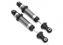 TRAXXAS ... SHOCKS GTS SILVER ALUMINUM (ASSEMBLED WITH SPRING RETAINER