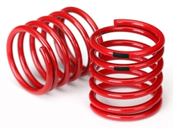 TRAXXAS ... SPRING SHOCK (RED) (4.4 RATE BLACK STRIPE) (2)