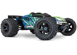 TRAXXAS EEN... E-REVO 2 GREEN TSM 6S  4WD BRUSHLESS