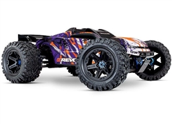 TRAXXAS RPLE... E-REVO 2 PURPLE TSM 6S  4WD BRUSHLESS