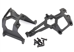 TRAXXAS ... CHASSIS SUPPORTS FRONT & REAR/ 3X12 BCS