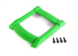 TRAXXAS ... SKID PLATE ROOF (BODY) (GREEN)/ 3X12MM CS (4)