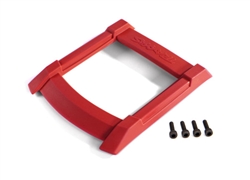 TRAXXAS ... SKID PLATE ROOF (BODY) (RED)/ 3X12MM CS (4)