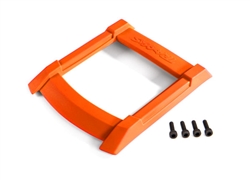 TRAXXAS ... SKID PLATE ROOF (BODY) (ORANGE)/ 3X12MM CS (4)