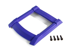 TRAXXAS ... SKID PLATE ROOF (BODY) (BLUE)/ 3X12MM CS (4)