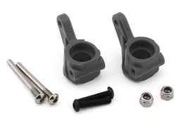 TRAXXAS Y... STEERING BLOCKS GRAY L&R