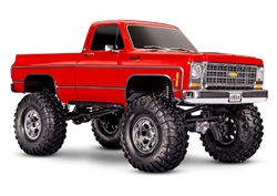 TRAXXAS D... 1979 CHEVROLETr K10 TRUCK TRAIL CRAWLER LIFTED RED