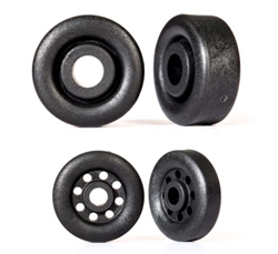 TRAXXAS ... WHEELS WHEELIE BAR BLACK (26MM (2) 18MM (2))