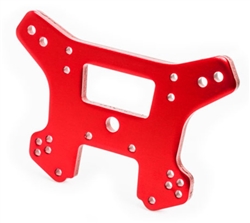 TRAXXAS ... SHOCK TOWER FRONT 6061-T6 ALUMINUM (RED-ANODIZED)