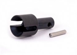 TRAXXAS ... DIFFERENTIAL OUTPUT CUP  FRONT OR REAR (HARDENED STEEL)/ 2.