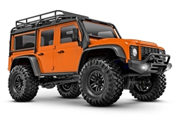 TRAXXAS ANGE... TRX-4M CRAWLER WITH LAND ROVER DEFENDER ORANGE