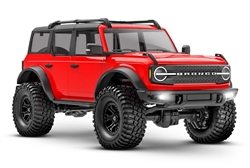 TRAXXAS D... TRX-4M CRAWLER FORD BRONCO BODY: 1/18 RED