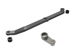 TRAXXAS ... STEERING LINK 6061-T6 ALUMINUM (DARK TITANIUM) SERVO HORN