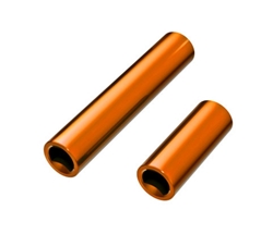 TRAXXAS ... DRIVESHAFTS CENTER FEMALE 6061-T6 ALUMINUM (ORANGE-ANODIZ