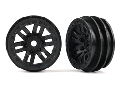 TRAXXAS ... WHEELS 1.0' (BLACK) (2)