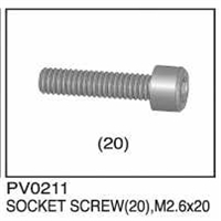 THUNDER TIGER PV0211... SOCKET SCREW 6X10       RAP 60